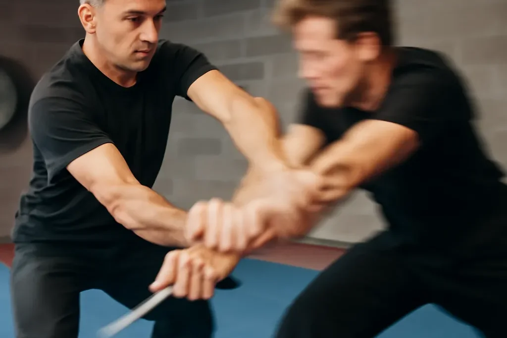 Technique de desarmement au couteau en Systema