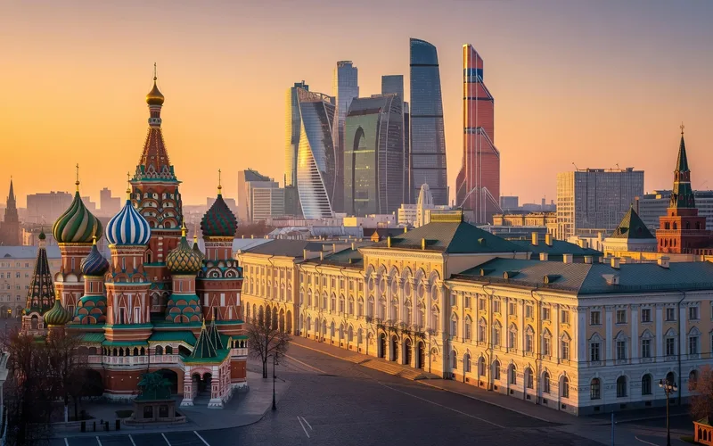 Le Kremlin de Moscou, symbole de l'Etat russe depuis le XVe siecle