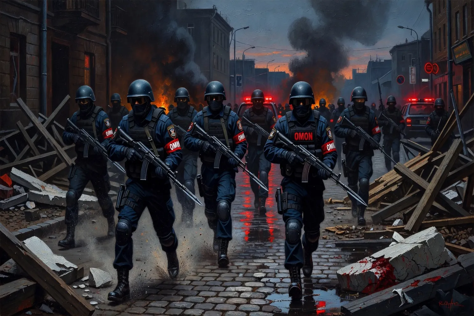 OMON et Rosgvardiya : les troupes de sécurité intérieure russes
