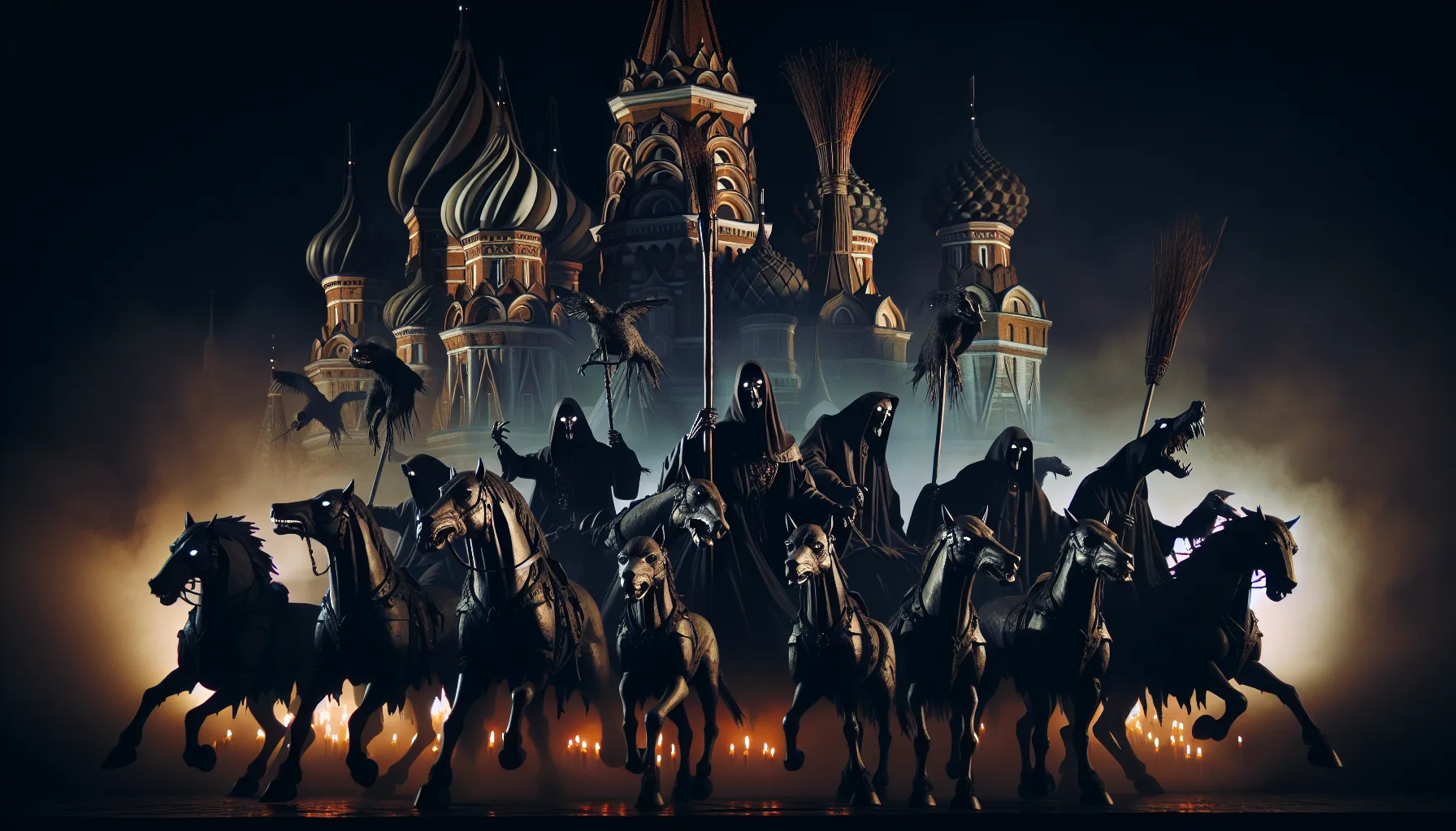 L'oprichnina d'Ivan le Terrible, garde noire et terreur en Russie au XVIe siecle