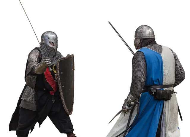 Chevaliers russes au combat au nom de Berne