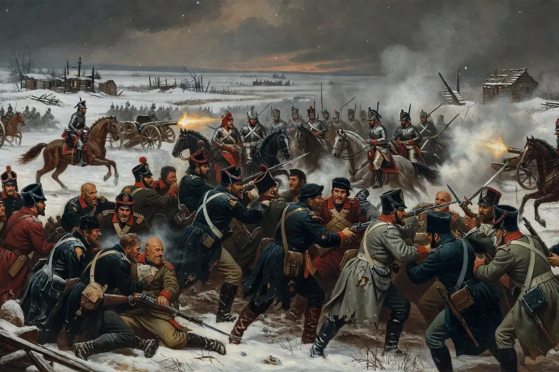 Les combats franco-russes napoleoniens